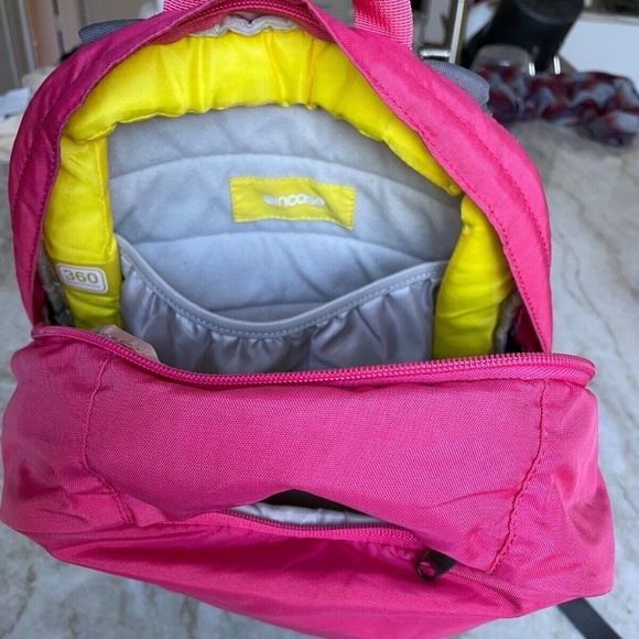 In Case Backpack 360 Protection Computer Backpack; Pink/Grey Colorblock - Picture 8 of 8